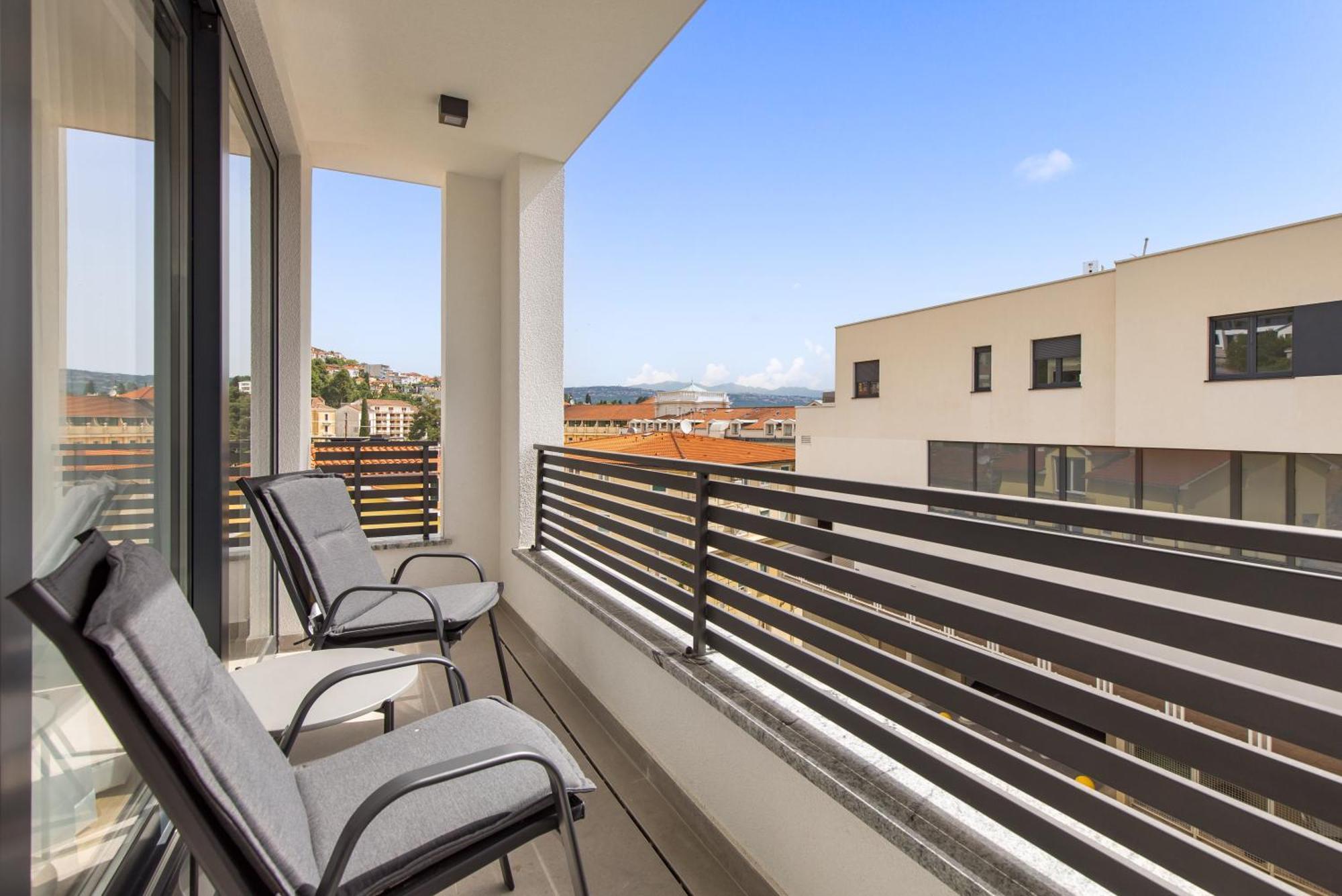 Belinda Apartments With Balcony & Private Parking Opatija Exteriér fotografie